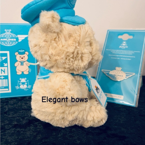 Jellycat Bartholomew Junior Pilot outfit Bundle UK EXCLUSIVE with Pin and Sticke - Picture 2 of 13